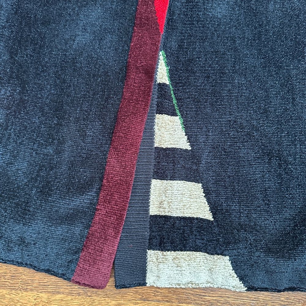 Mina Norton Chenille Jacket Wearable Art L Or Xl Gem